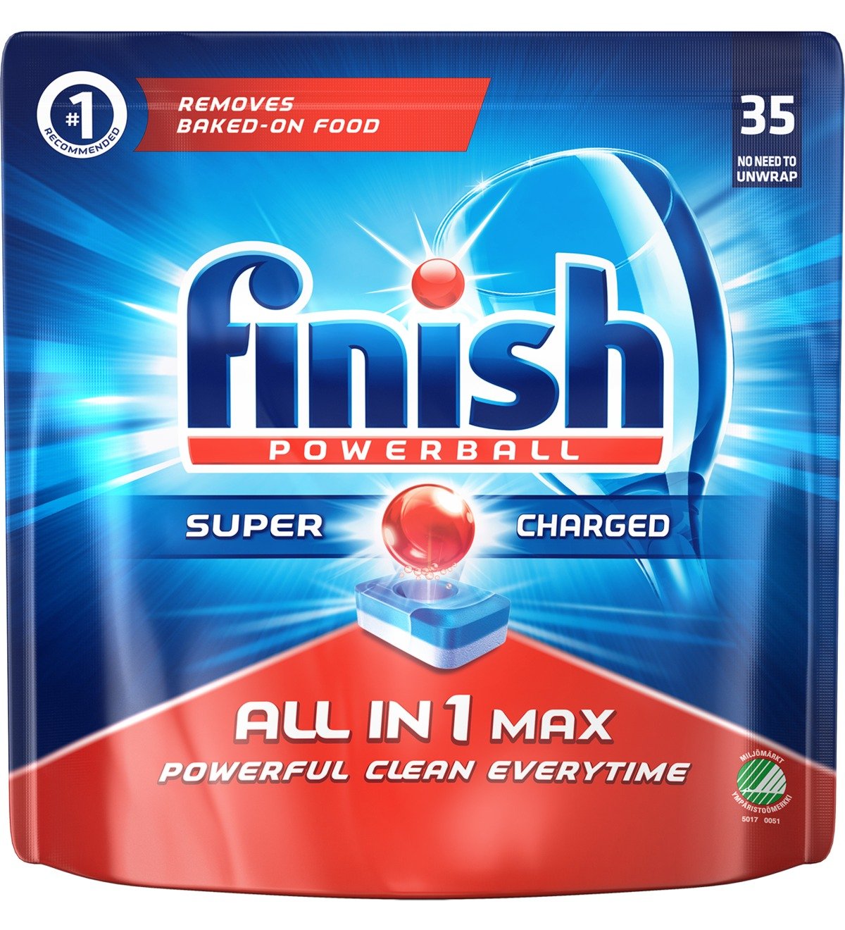 Finish - All in One Max Tabs 35 pcs