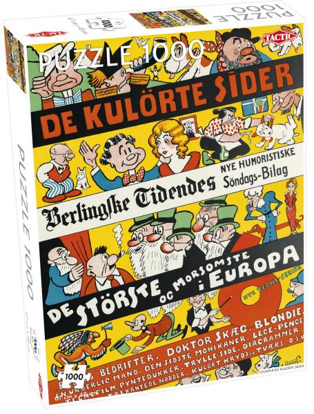 Tactic - Puzzle 1000 pc - Storm P - De Kulørte Sider