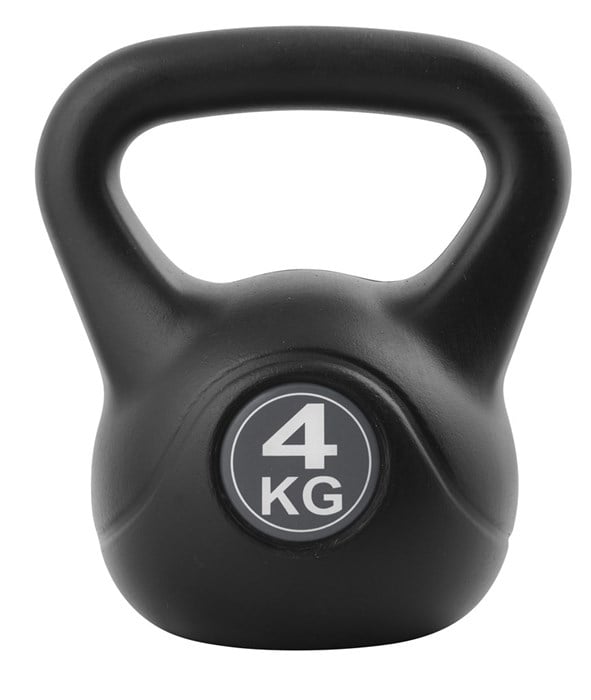 Inshape - Fitness Kettlebell 4 kg - Black (17551)