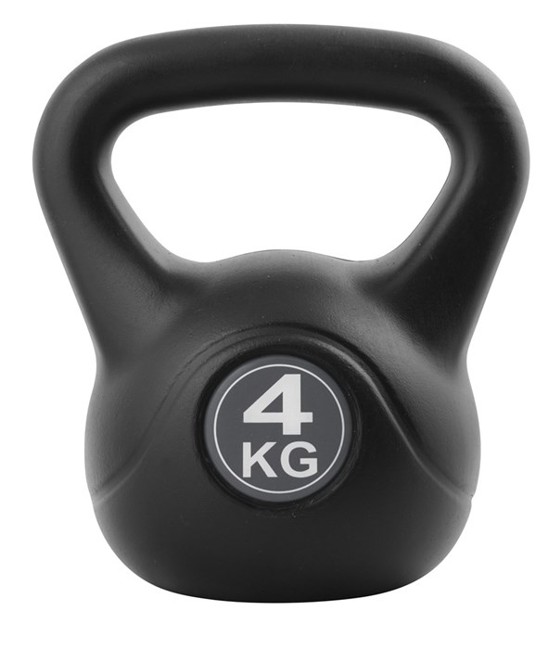 Inshape - Fitness Kettlebell 4 kg - Sort