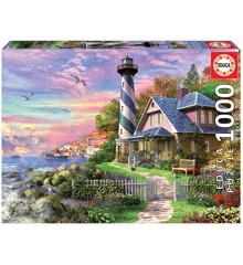 Educa - Puzzle 1000 - Lighthouse at Rock Bay (017968)