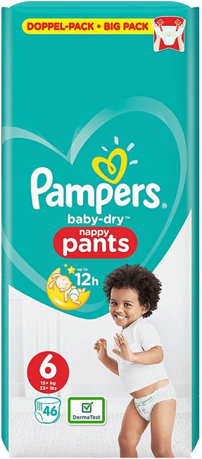 Pampers - Baby Dry Nappies Str. 6