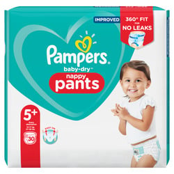 pampers baby pants size 5
