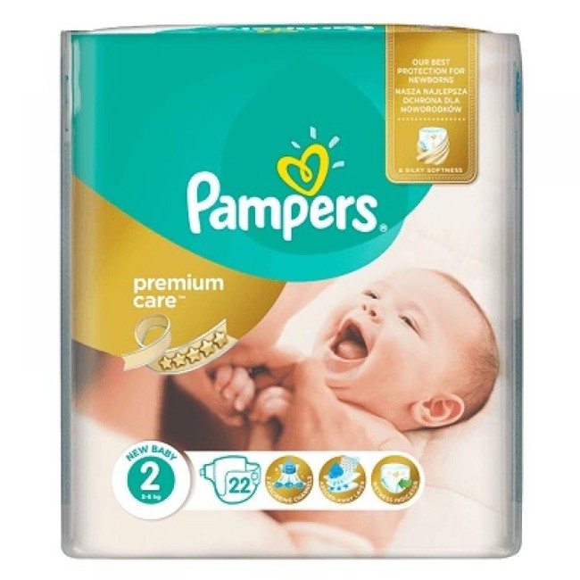 Pampers - Premium Care Nappies Str. 2