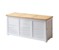 Cinas - Storage Box - Teak Wood/White (5068012) thumbnail-1