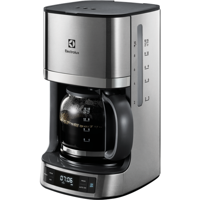Electrolux - 7000 Series Coffee machine with timer - Steel