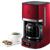 Electrolux - 7000 Series Coffee machine with timer - Red thumbnail-2