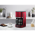 Electrolux - 7000 Series Coffee machine with timer - Red thumbnail-4