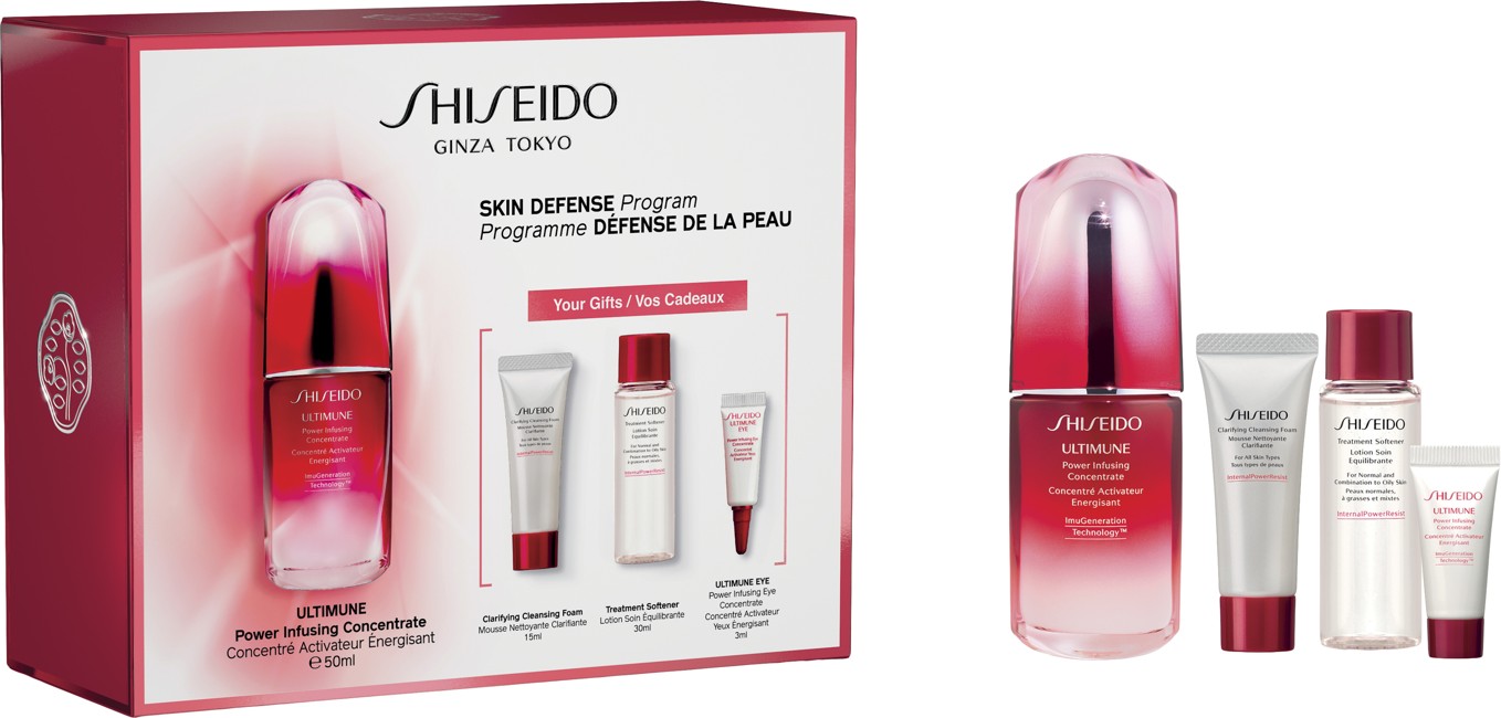 Shiseido - Ultimune Utm 50 ml - Gavesæt
