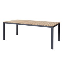 Cinas - Mood Extreme Garden Table 208,5 x 100 cm - Teak Wood/Antracit (2560022)