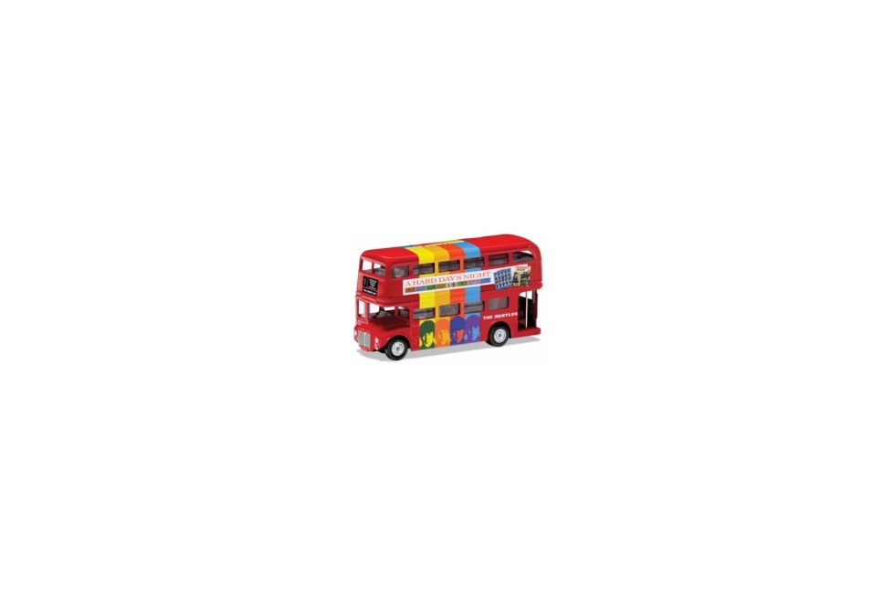 The Beatles - London Bus - 'A Hard Day's Night' Die Cast 1:64 Scale