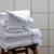 Meraki - Håndklæde 70 x 140 cm - Hvid/Grå Striber thumbnail-2