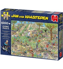 Jan Van Haasteren - WC Cycle Cross,  1000 Piece Puzzle (JUM9072)