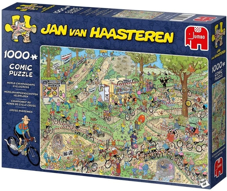 Jan Van Haasteren - WC Cycle Cross,  1000 Piece Puzzle (JUM9174)