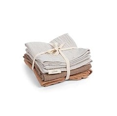 That's Mine - Muslin Cloths 3-pack​ - Beige/Brown/Golden Mist (MC100)