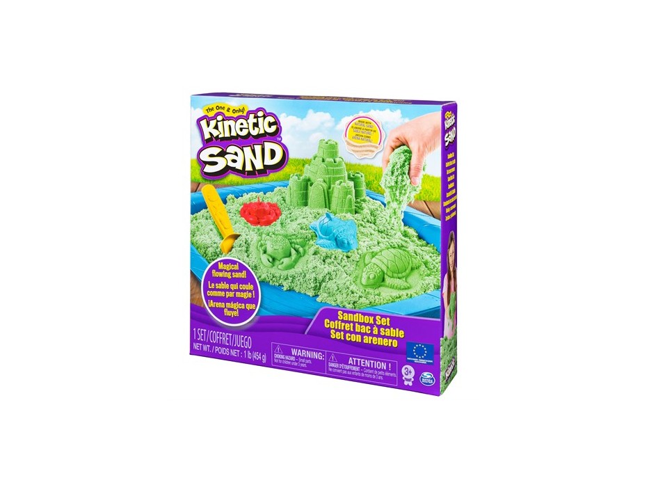 Kinetic Sand - Box Set, Green (6024397)