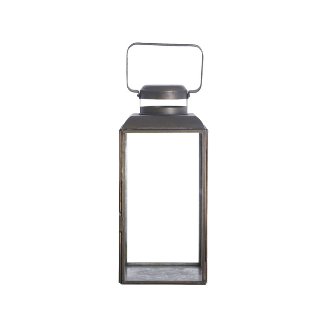 House Doctor - Vintage Lanterne Medium - Sort Anitk