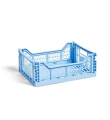 HAY - Colour Crate Kasse Medium - Lys Blå