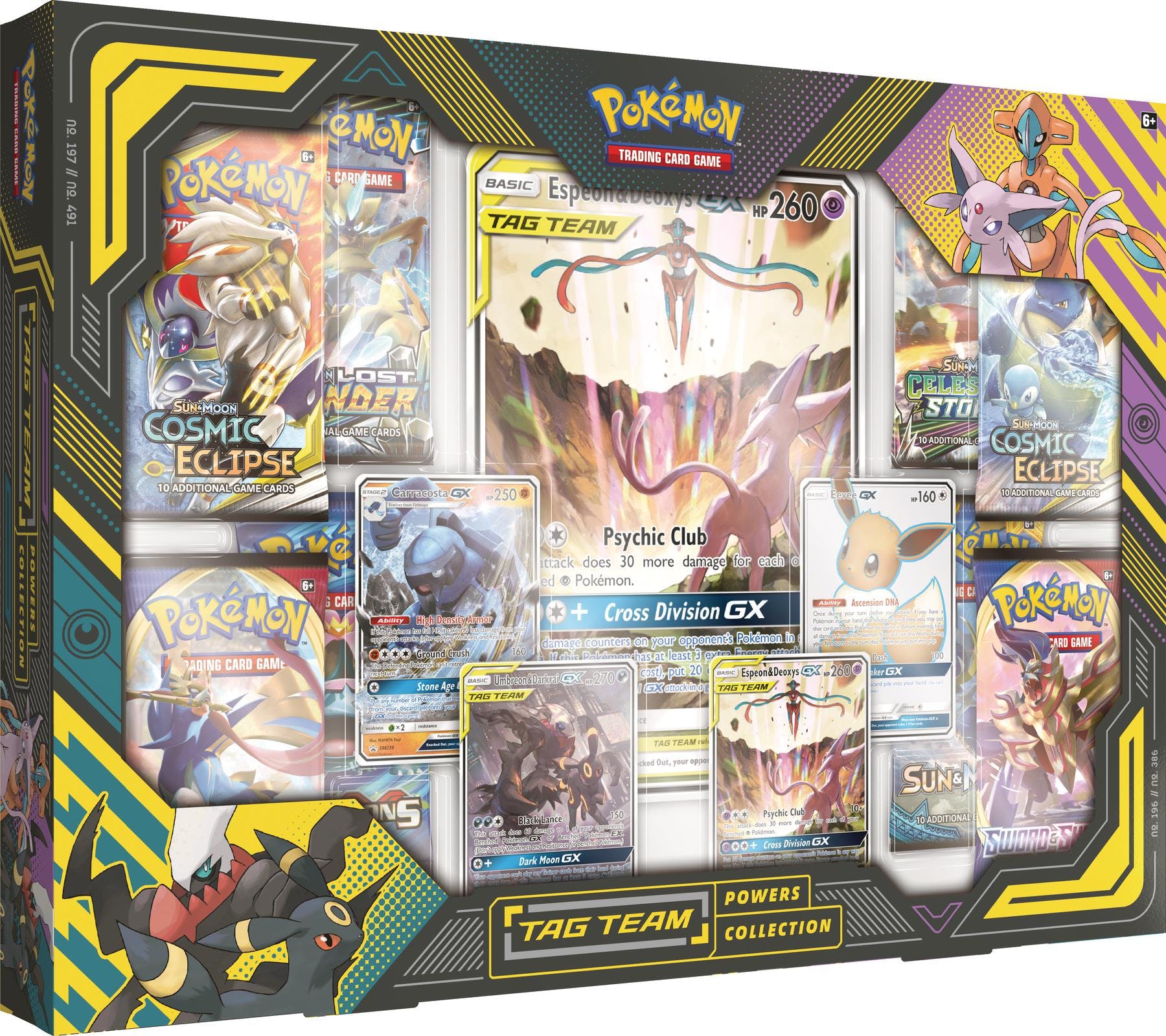 Tag Team Powers Collection Pok80680 Pokemon Kort