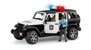 Bruder - Jeep Wrangler Rubicon Politibil med politimand (02526) thumbnail-1