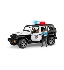 Bruder - Jeep Wrangler Rubicon Politibil med politimand (BR2526)