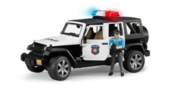 Bruder - Jeep Wrangler Unlimited Rubicon Police Vehicle with policeman (02526)