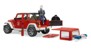 Bruder - Jeep Wrangler Unlimited Rubicon Fire Dept vehicle with fireman (02528) thumbnail-2