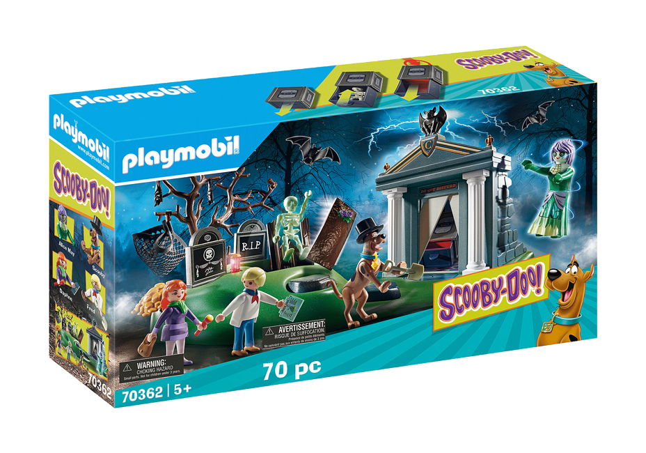Playmobil - Scooby Doo - Adventure on the Cemetery (70362)