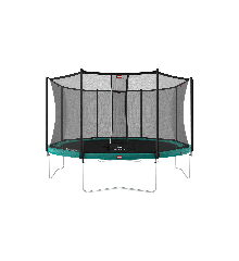 BERG - Favorit 330 Trampolin + Comfort Sikkerhedsnet - Grøn
