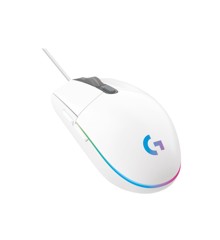 Logitech - G203 LIGHTSYNC Gaming Mouse White