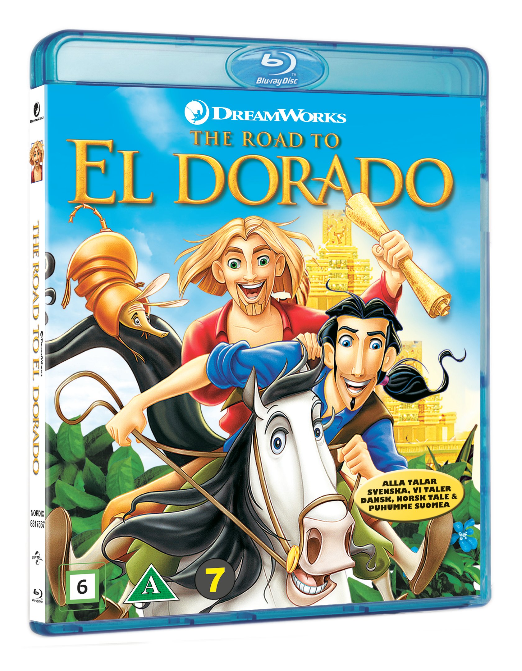 The Road To El Dorado- Blu Ray