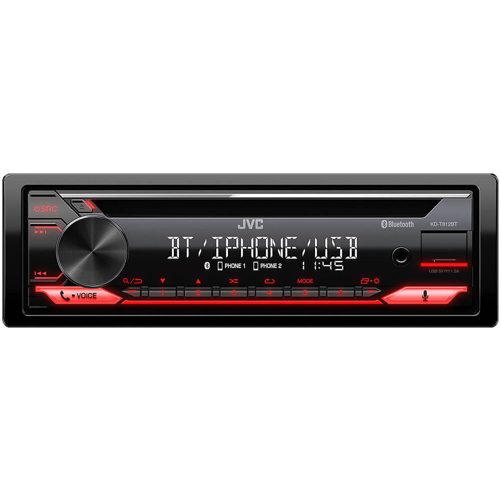 JVC -  Car Hifi CD Radio KD-T812BT