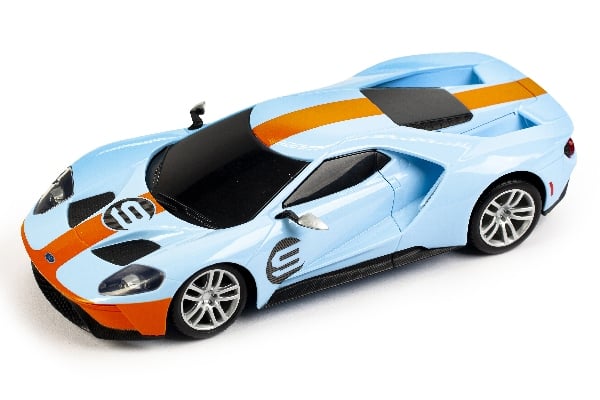 Maisto - Ford GT 1:24 Blue/Orange w. Motor Sound (144040)
