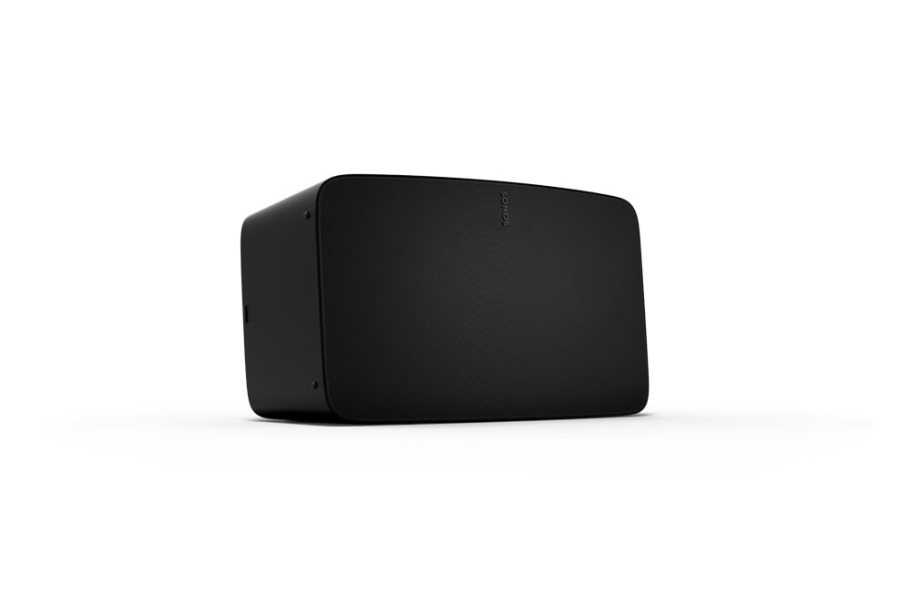 Sonos - Five Wireless Multiroom Speaker Black (Gen3) - Elektronikk