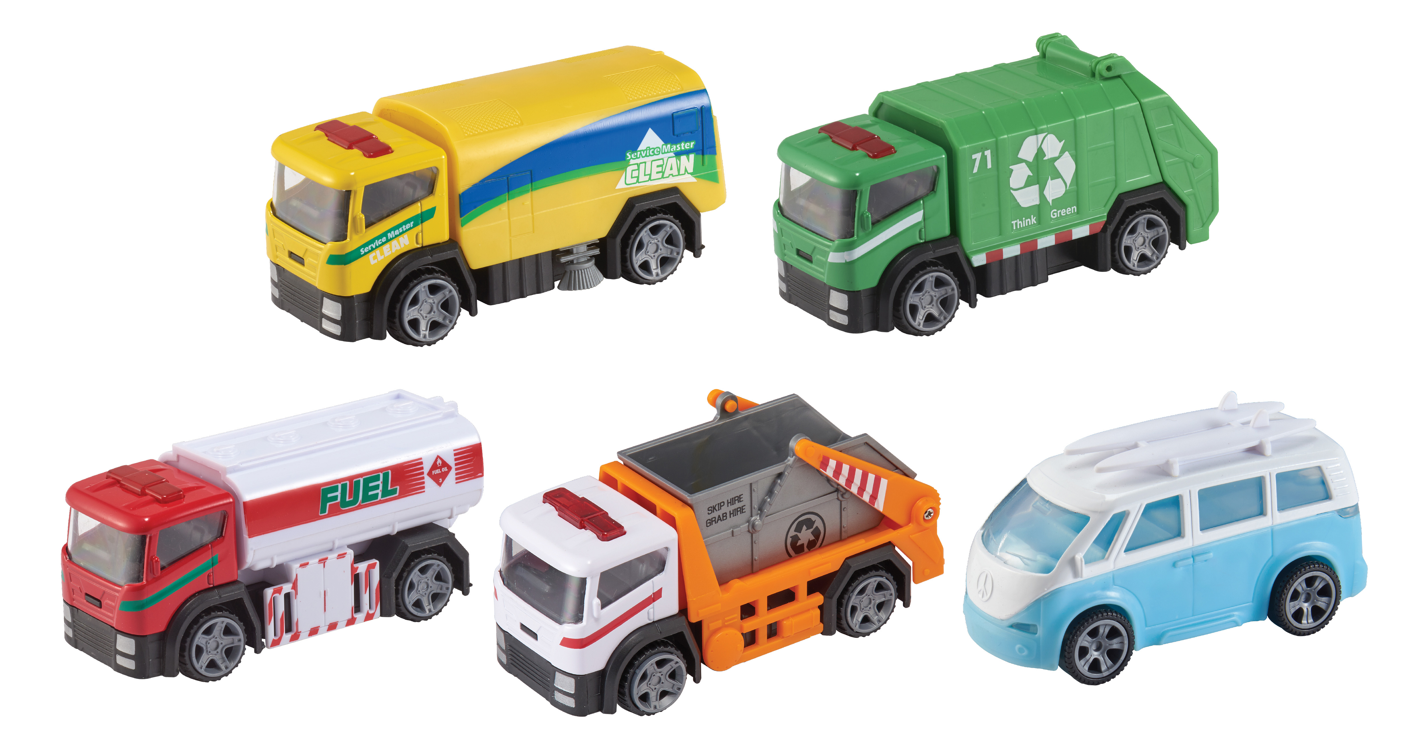Teamsterz - City Trucks 5 Pack (1416907)