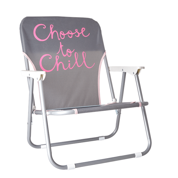 Rice - Beach Chair - Dark Grey - Choose to Chill