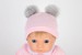 Tiny Treasures - Doll Pink Pom Pom w. Blond Hair (30168) thumbnail-4