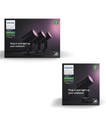 ​Philips Hue - Lily Utomhus Spot light Basekit & Lily Spike Anthracite Extension - Bundle