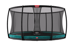 BERG - InGround Champion 270 Trampoline + Deluxe  Safety Net - Green (35.39.05.02)