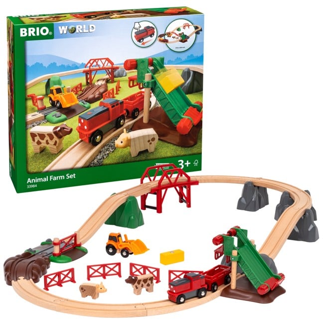BRIO - Railway Farm Set  (33984)
