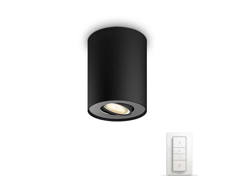 Philips Hue -  Pillar Hue 1x5.5W - White Ambiance - Bluetooth - Dimmer Switch Included