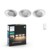 Philips Hue - Adore HUE recessed chrome 3x5W - White Ambiance thumbnail-1
