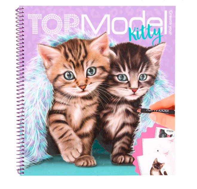 Top Model - Colouring Book - Kitty (411133)