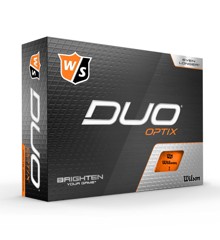 Wilson - Duo OPTIC Orange 12pack Golfbolde