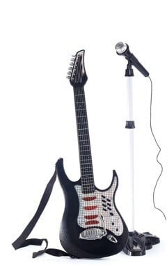 Music - Electric Guitar with Microphone & Stand (501073)