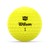Wilson - Duo OPTIC Gule 12pack Golfbolde thumbnail-2