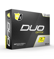 Wilson - Duo OPTIX Yellow 12pack Golf Balls