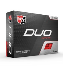Wilson - Duo OPTIX Red 12pack Golf Balls