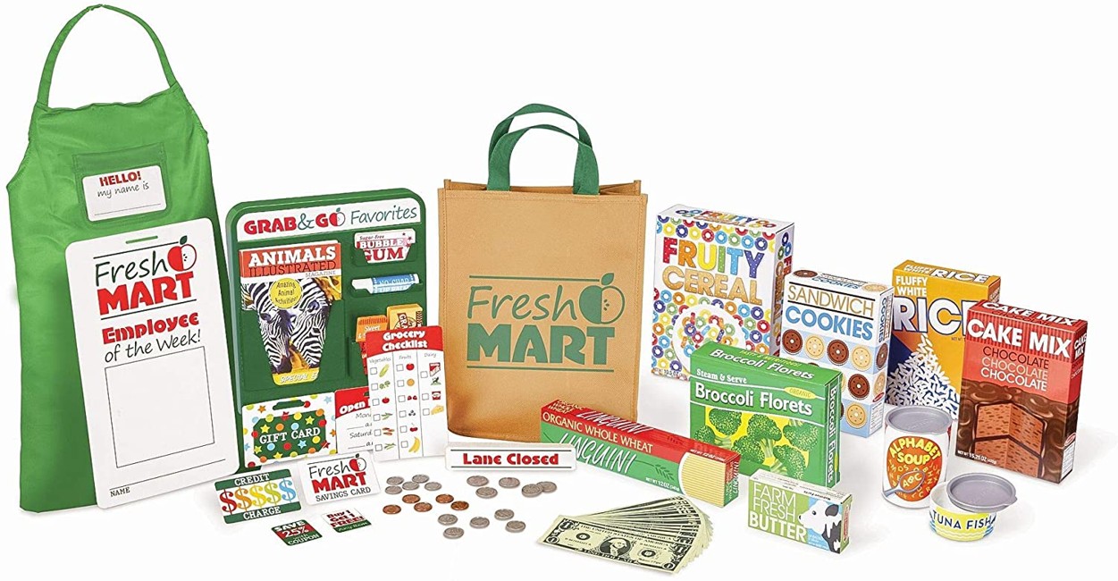 Melissa & Doug - Fresh Mart Grocery Store Companion Set (15183)