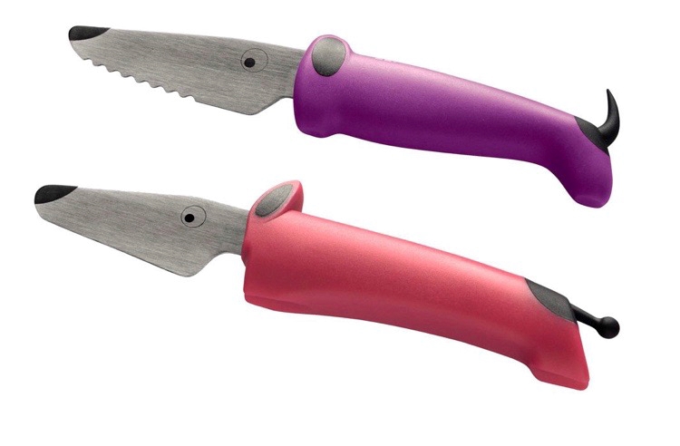 Kinderkitchen - Knife Set - Pink/Lilac (9475)